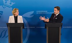 Die Neuinfektionen verlangsamen sich, den Krankenhäusern steht das Schlimmste aber noch bevor, mahnte Paulette Lenert.