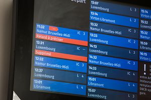 Gare d'Arlon, Trains Supprimés, Foto Lex Kleren