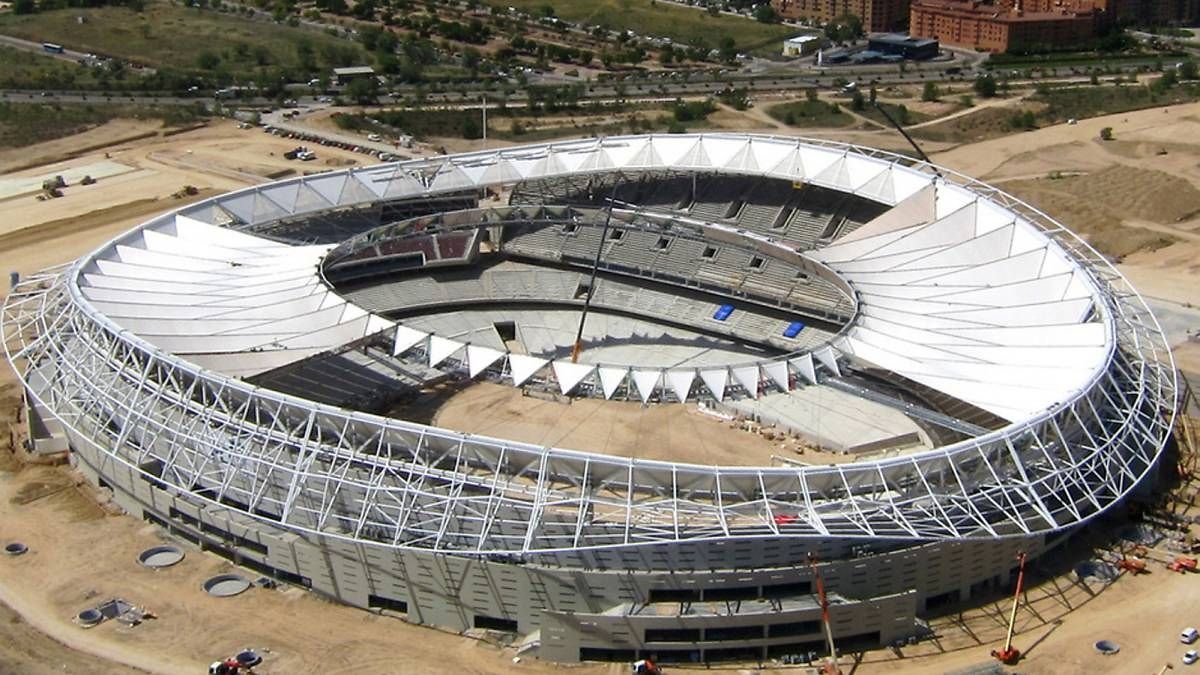 Curiosité de la Liga 2017-2018: le stade Wanda Metropolitano, la nouvelle enceinte de l'Atletico Madrid