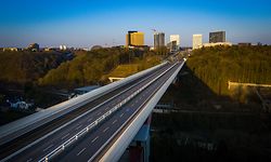 Coronavirus - Leere Plätze - Luxemburg - Lost City - Drone  - Rout Breck - Pont Rouge - Großherzogin-Charlotte-Brücke -   Foto: Pierre Matgé/Luxemburger Wort