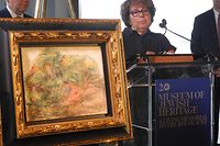 Nach 78 Jahren geht "Deux Femmes dans un jardin", eines der letzten Werke Renoirs, an die rechtmäßige Besitzerin Sylvie Sulitzer.