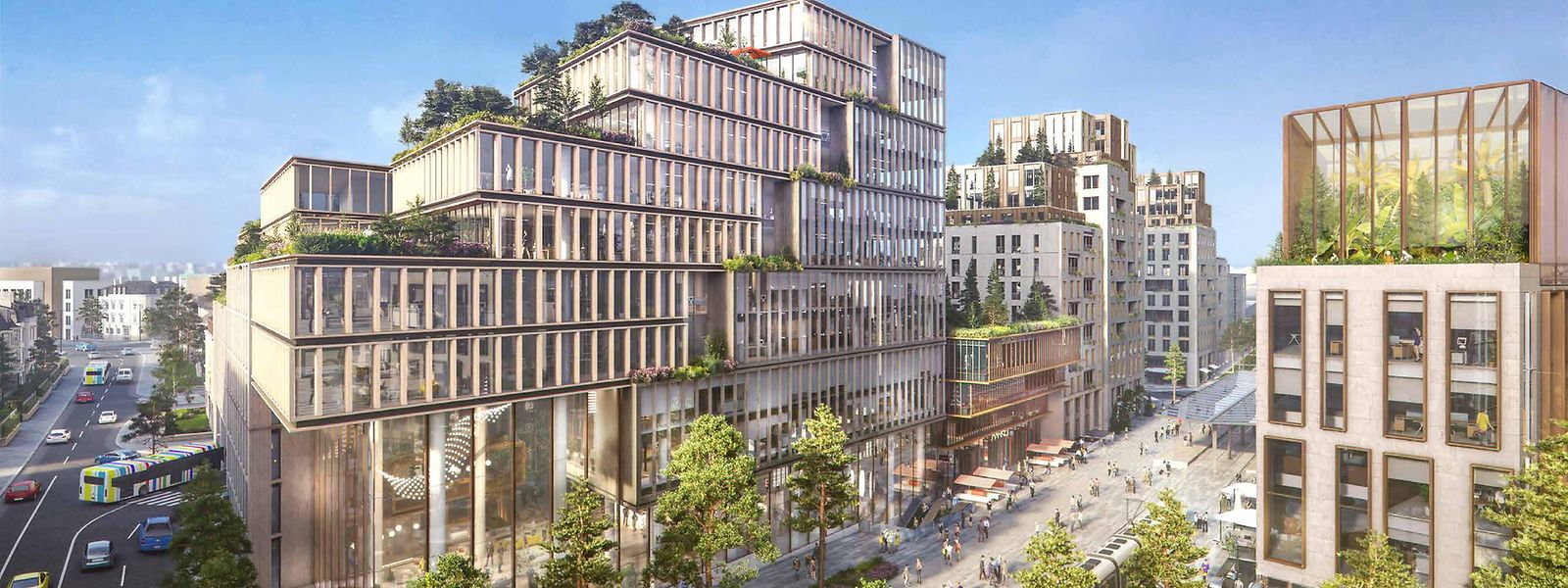 L'objectif est de faire de cette entrée stratégique de la capitale «un pôle de mobilité et un nouveau lieu de vie».