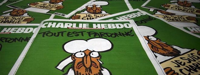 Die Ausgabe von "Charlie Hebdo" vom 14. Januar 2015, eine Woche nach dem Attentat auf die Redaktion.