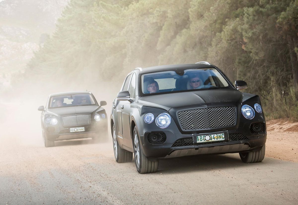 Dickes Ding: Bentley will mit dem Bentayga das Segment der Luxus-SUVs für sich erschließen.