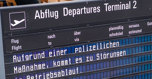 Chaos Am Munchner Flughafen