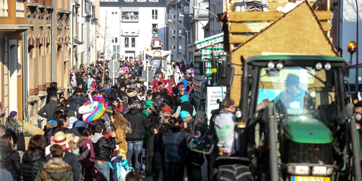 Etwa 13.000 Besucher ließen sich vom närrischen Treiben der Karnevalisten mitreißen.
