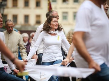Springprozession in Echternach: Glaubensbekenntnis bei Regen