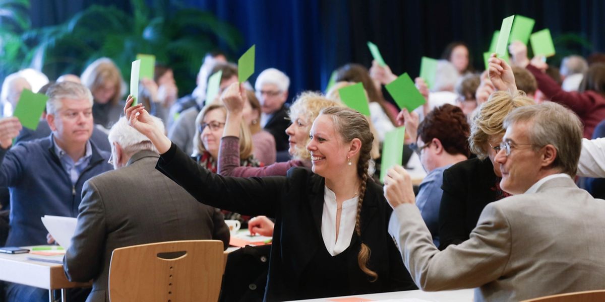 Die Grünen streben nach den Wahlen acht Sitze im Parlament und eine weitere Amtszeit in der Regierung. an.