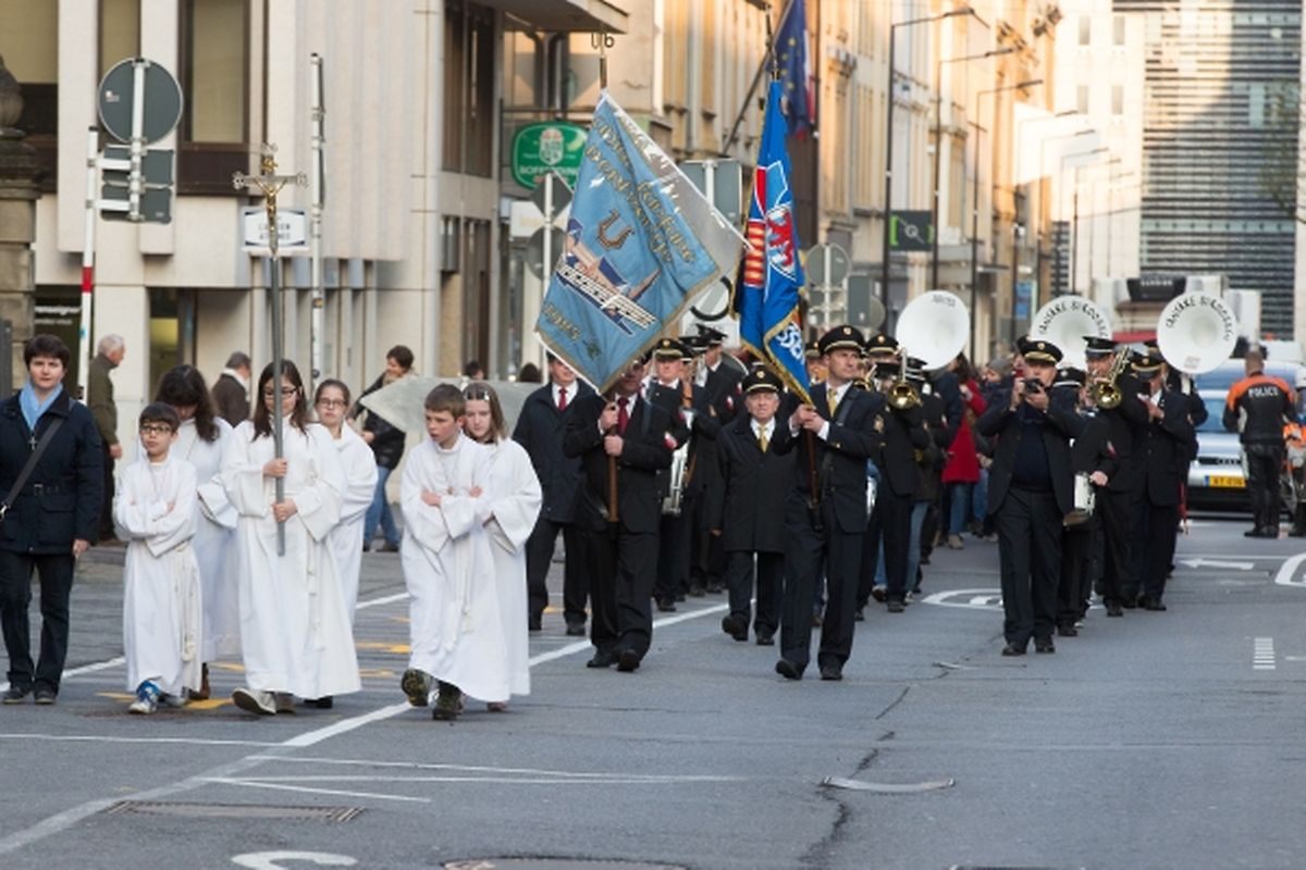 Messe für die Pilger der Pfarreien Gasperich, Hollerich und Leudelingen