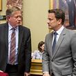 Laut Alex Bodry (l.) hat sich Xavier Bettel im Zusammenhang mit dem Treffen mit einem Zeugen und Ex-Geheimdienstagent nur bedingt etwas vorzuwerfen.