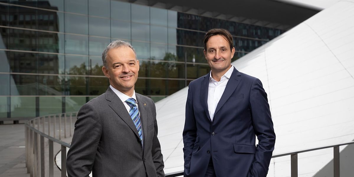 A compter du 1er janvier 2021, Michel Reckinger (à g.) succédera officiellement à Nicolas Buck comme président de l'UEL.