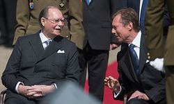 Anlässlich der 70-Jahrfeier der Rückkehr von Großherzogin Charlotte aus dem Exil.