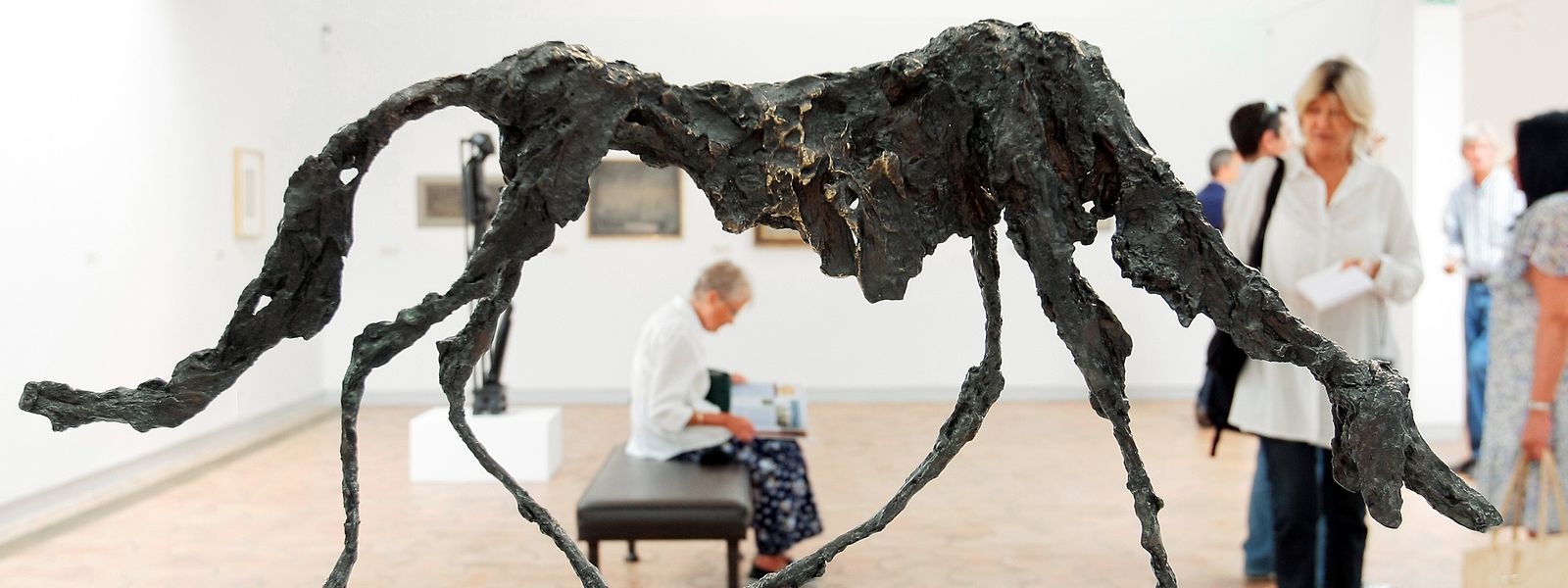 Bei einer Ausstellung 2010 in der Fondation Maeght in Saint-Paul de Vence (Frankreich) war unter anderem Giocaomettis "Le chien" zu sehen -  eine der wenigen Arbeiten des Künstlers, die sich nicht der menschlichen Form widmeten. 