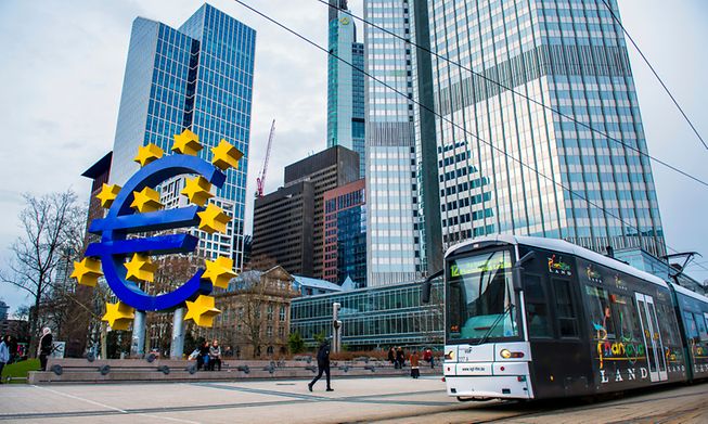 The ECB HQ in Frankfurt
