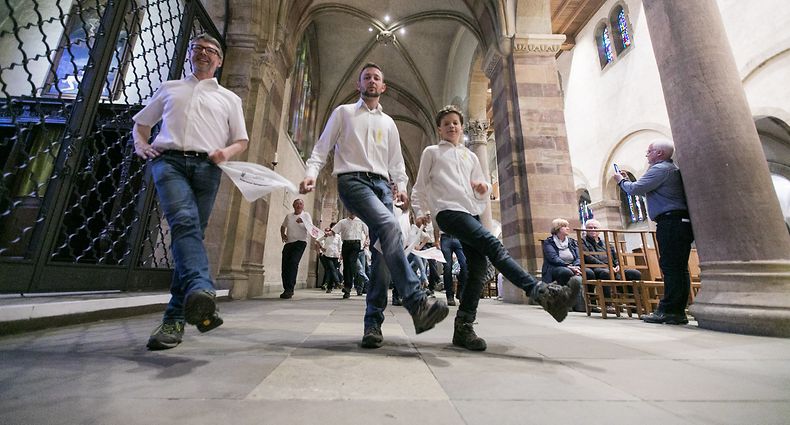 Die Springprozession wird in diesem Jahr nicht stattfinden.