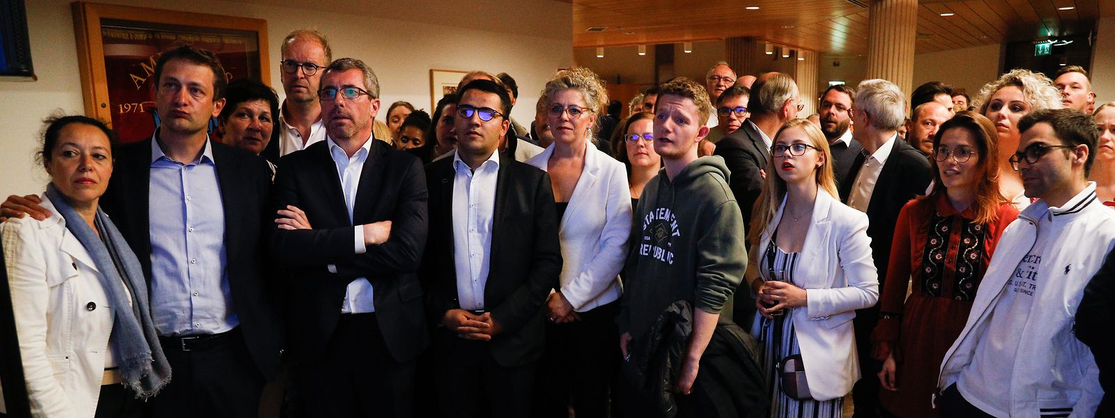 Die CSV blickte am späten Wahlabend versteinert auf die Ergebnisse.