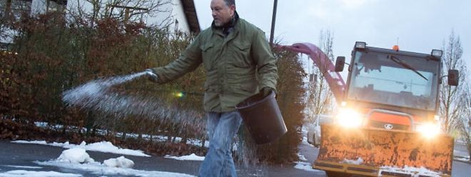 Die Streudienste hatten ganze Arbeit geleistet.