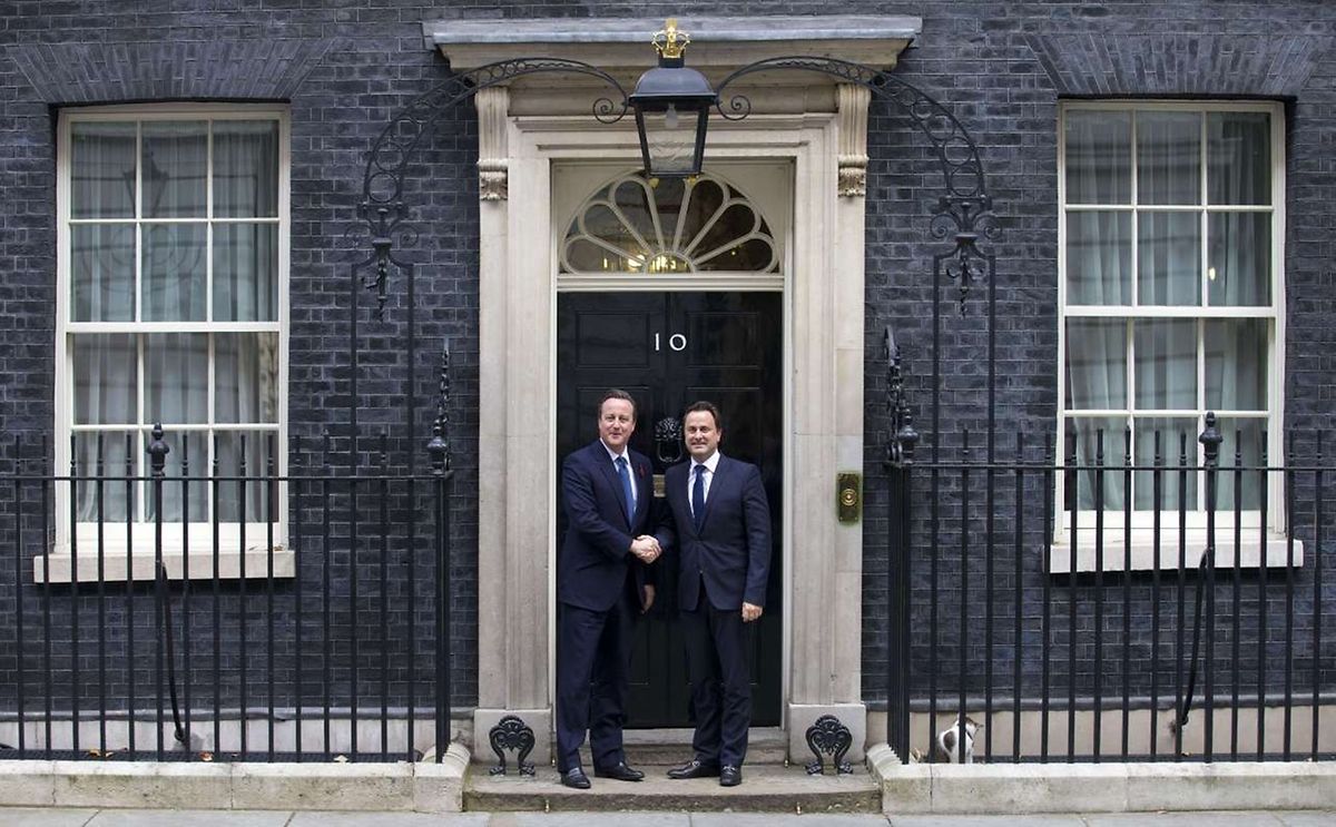 Am Dienstagmorgen Bettel In Downing Street 10 