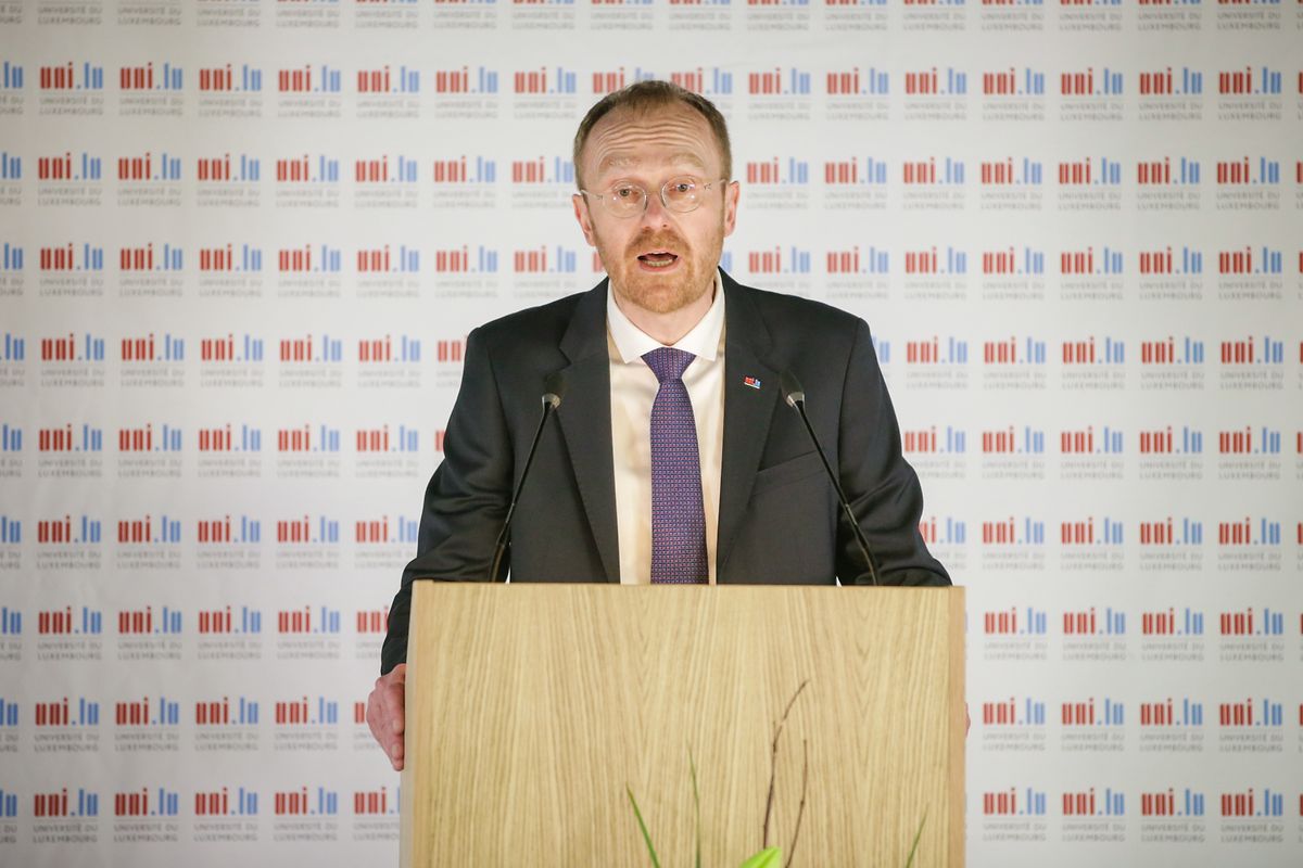  Romain Martin, Vize-Rektor der Uni.