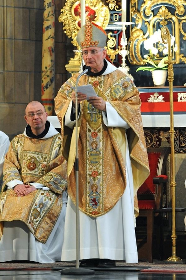 Messe für die Benediktiner der Abtei Clerf, Dom Michel Jorrot 