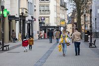 Geschlossene Geschäfte und Restaurants, Coronavirus, Covid-19, Luxemburg Stadt, Foto: Lex Kleren/Luxemburger Wort