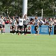 08 Fussball BGL Ligue Spielzeit 2017-18 zwischen US Esch und der AS Jeunesse Esch am 06.08.2017 Freude bei der AS Jeunesse Esch nach dem Tor