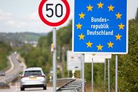 Politik, Grenze Luxembourg Deutschland Grevenmacher, Foto: Chris Karaba/Luxemburger Wort