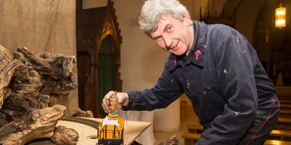 Über die Jahre hat Marcel Hoffmann die Krippe immer weiter ausgebaut.