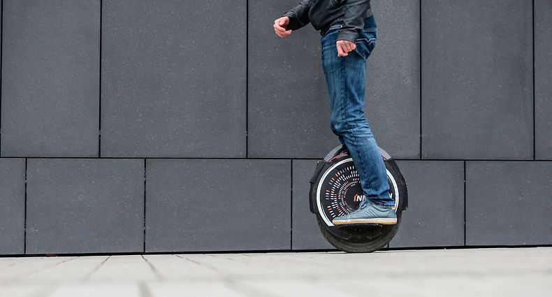 Unicycle, elektrisches Einrad, Foto: Guy Wolff/Luxemburger Wort