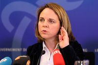 Politik, Corona-Virus, Pressekonferenz Francois Bausch, Corine Cahen, Paulette Lenert, Familienministerium und Integration, Foto: Guy Wolff/Luxemburger Wort
