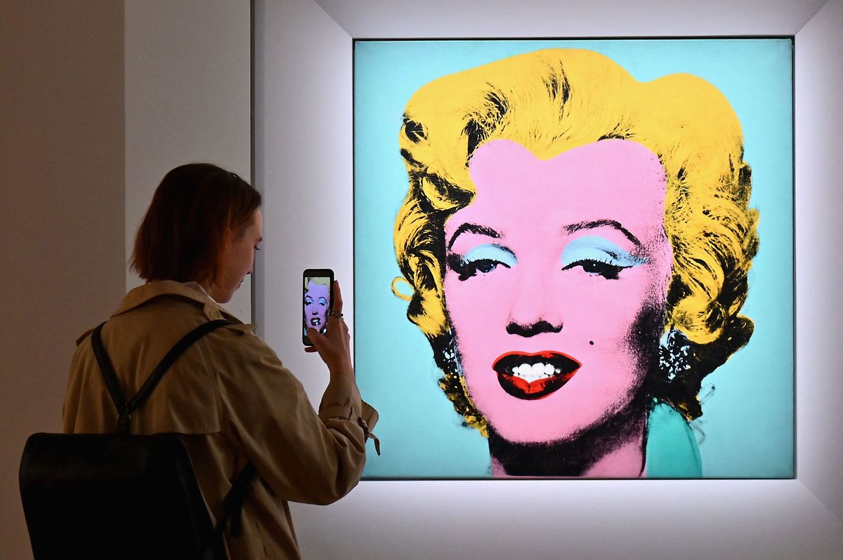 Das Gemälde entstand zwei Jahre nach dem Tod von Marilyn Monroe. 