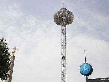 Torre de observação panorâmica vai ficar mais tempo do que o previsto na capital