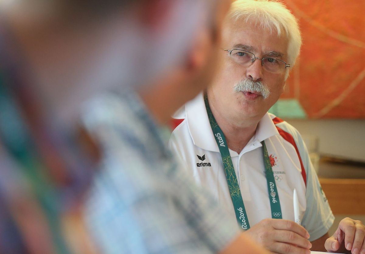 Missionschef des COSL Heinz Thews : "Wir haben gute Leistungen unserer Athleten gesehen."