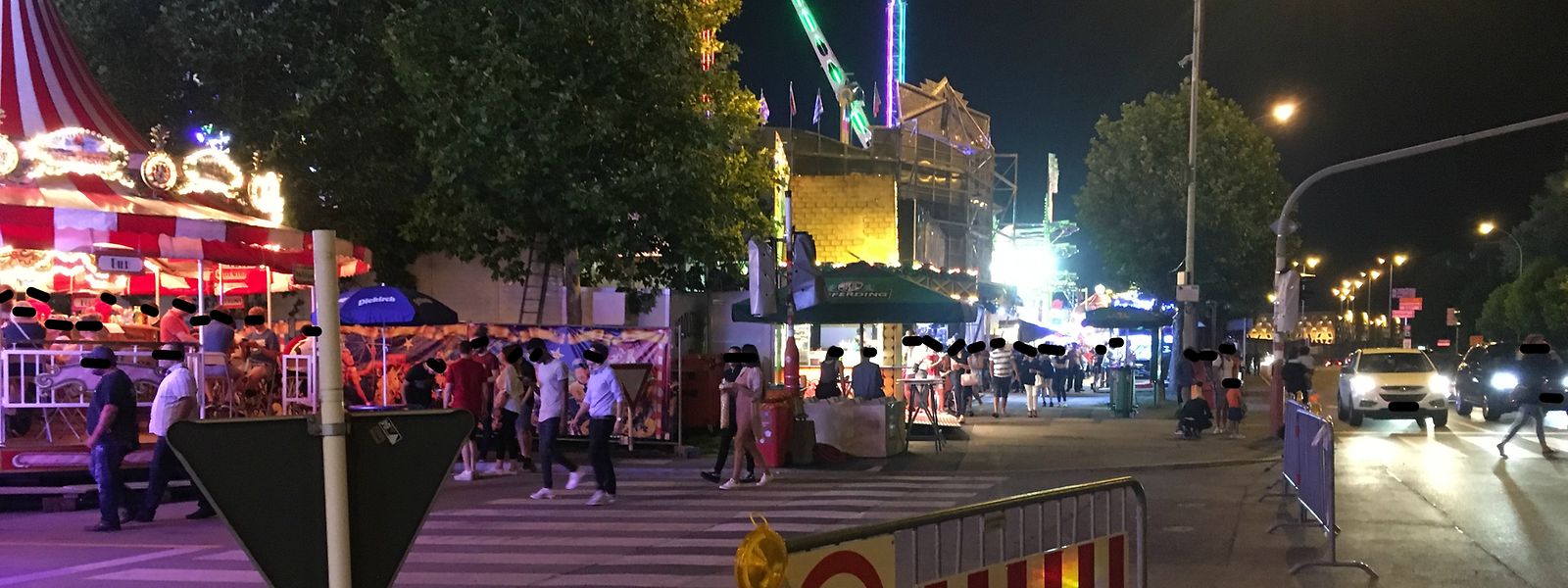 Beaucoup de visiteurs n'ont pas compris pourquoi le champ du Glacis n'avait pas été protégé contre les attaques au camion-bélier