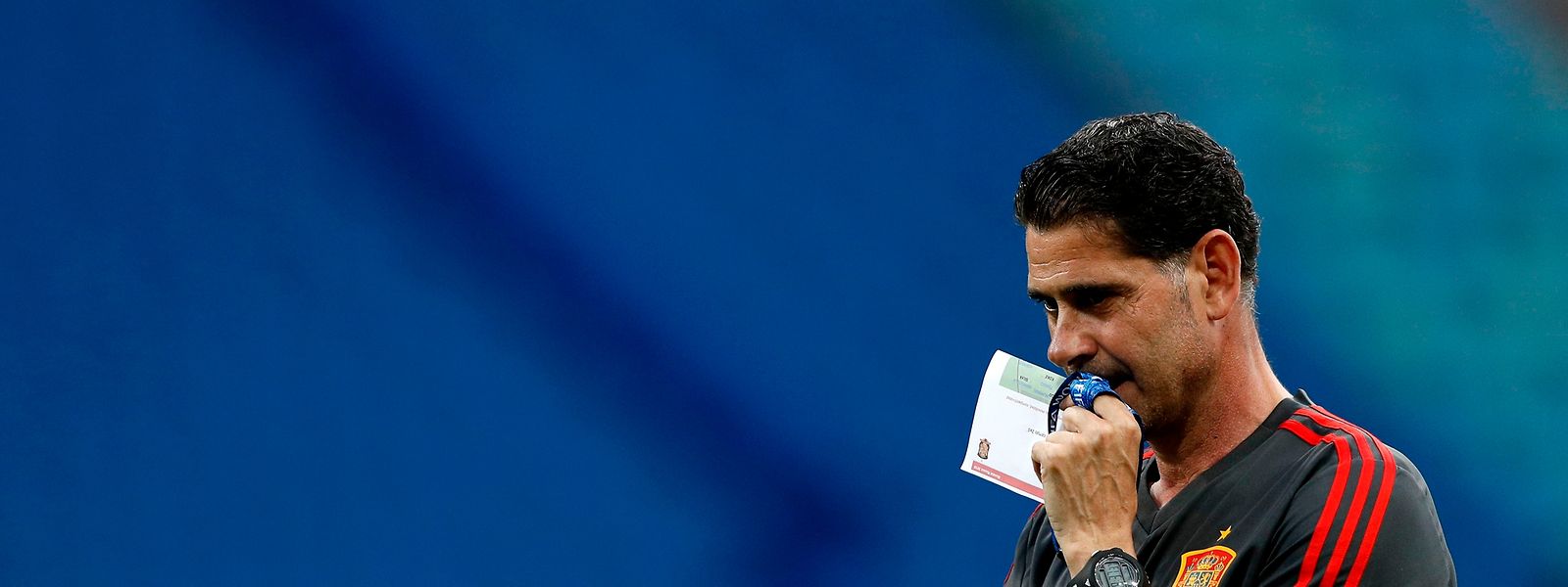 Erst seit Mittwoch steht Fernando Hierro erst in der Verantwortung bei Spanien.