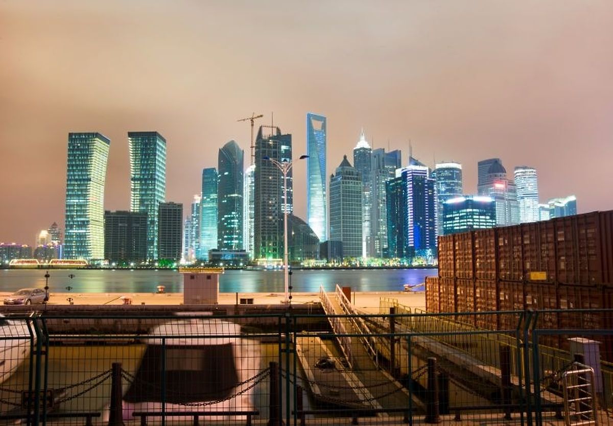 The Chinese city of Shanghai is a global financial centre and transport hub (Shutterstock)