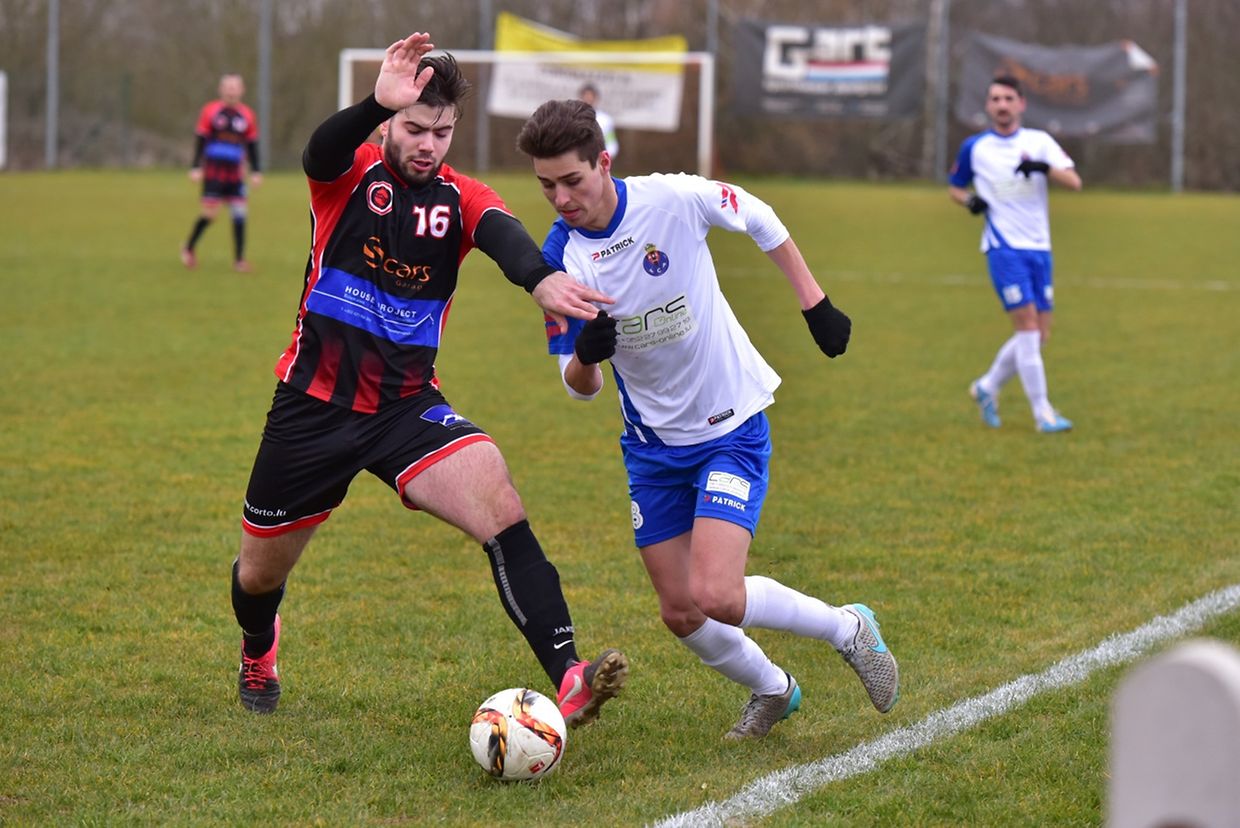 Red Boys Aspelt - AS Luxembourg-Porto 0-1: Jeff Taveira (Aspelt) et William Duarte. 