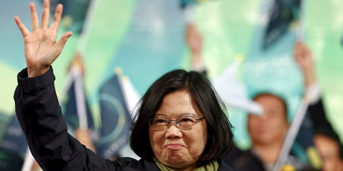 Tsai Ing-wen ist die erste Präsidentin Taiwans. 