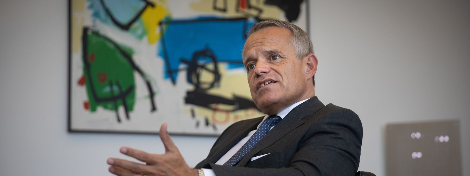 Guy Hoffmann, Präsident der ABBL sieht enorme Herausforderungen auf die Luxemburger Banken zukommen. 