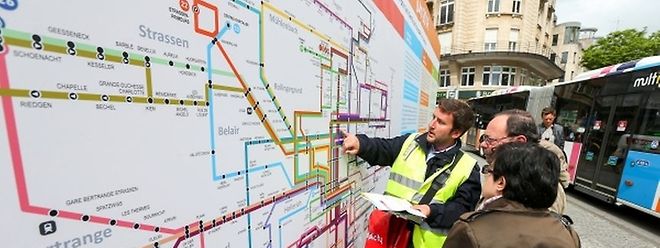 Un nouveau plan du réseau sera distribué à tous les habitants de la capitale.