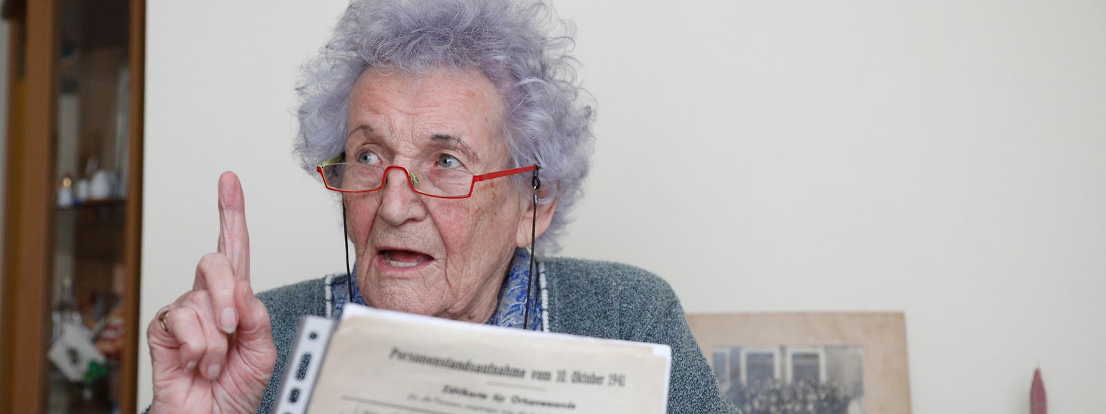 Maisy Ginter-Bonichaux kann sich auch mit 96 Jahren noch lebhaft an die prägenden Monate im Reichsarbeitsdienst respektive im Kriegshilfsdienst im nationalsozialistischen Deutschland erinnern.