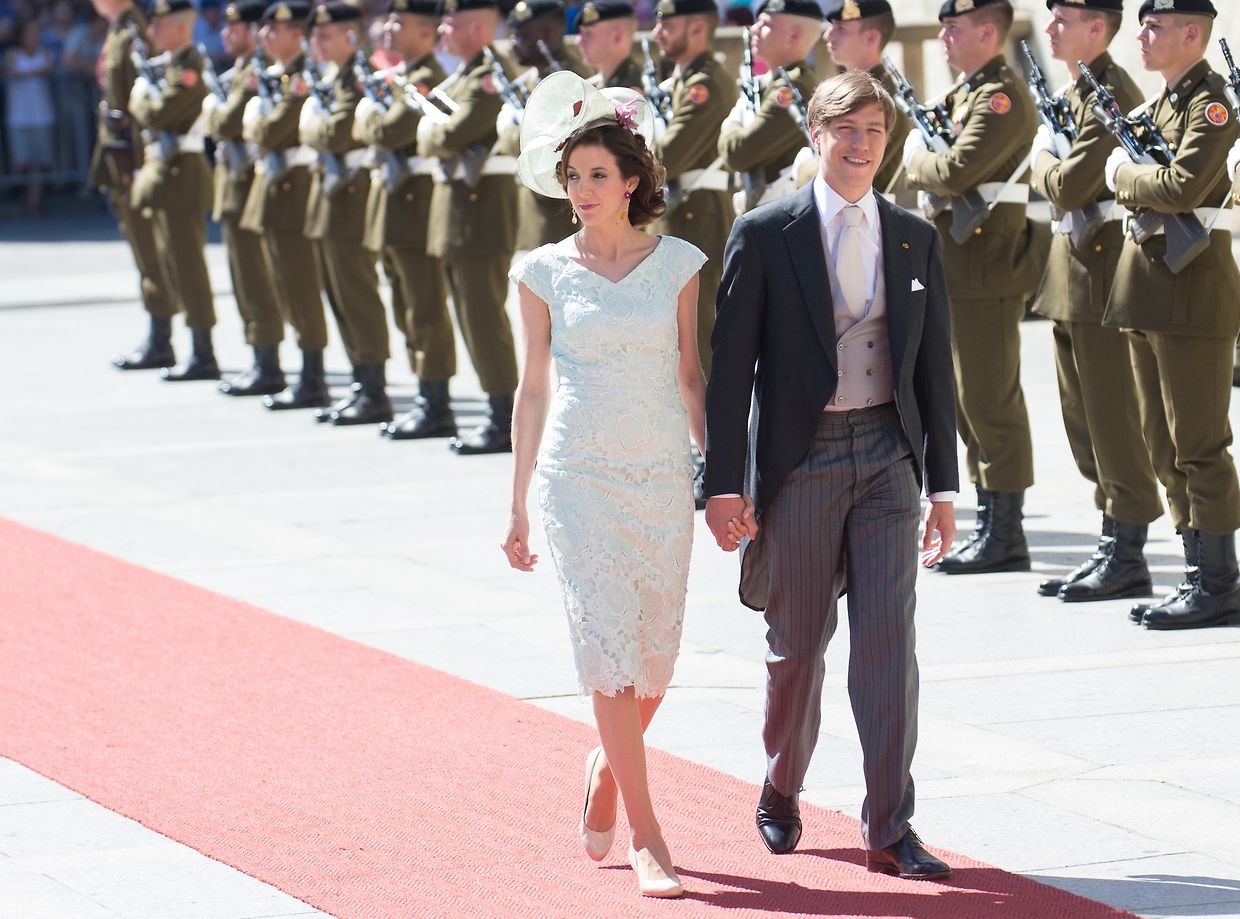 Le prince Louis et la princesse Tessy