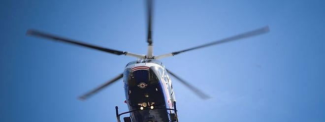 Der Rettungshubschrauber brachte das Kind in eine Klinik.