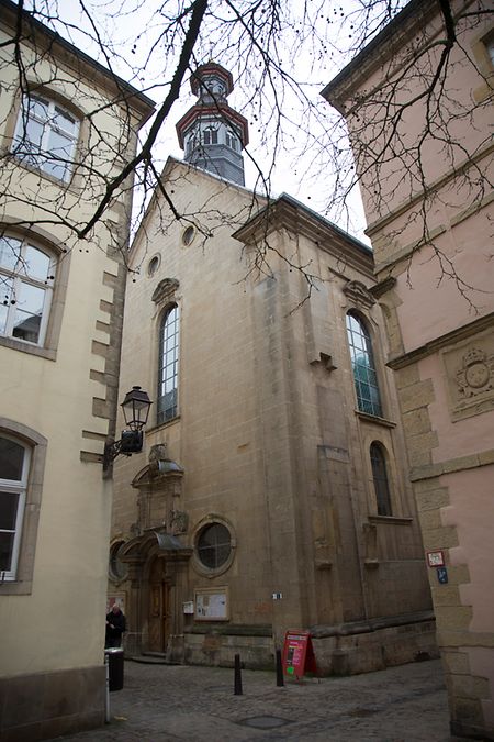 L'église de la Trinité est la seule église protestante de la capitale