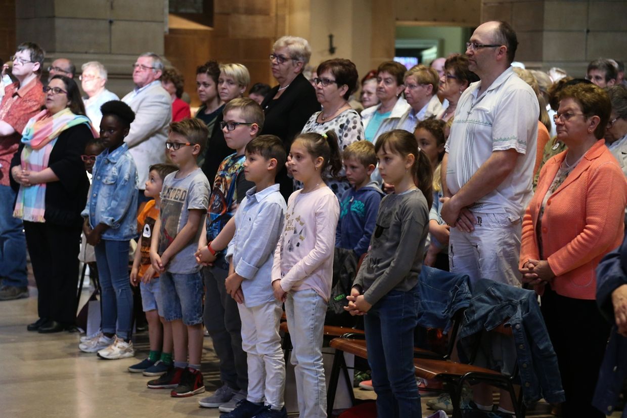 Messe für die neue Pfarrei "Saints-Pierre-et-Paul“(Ettelbrück).