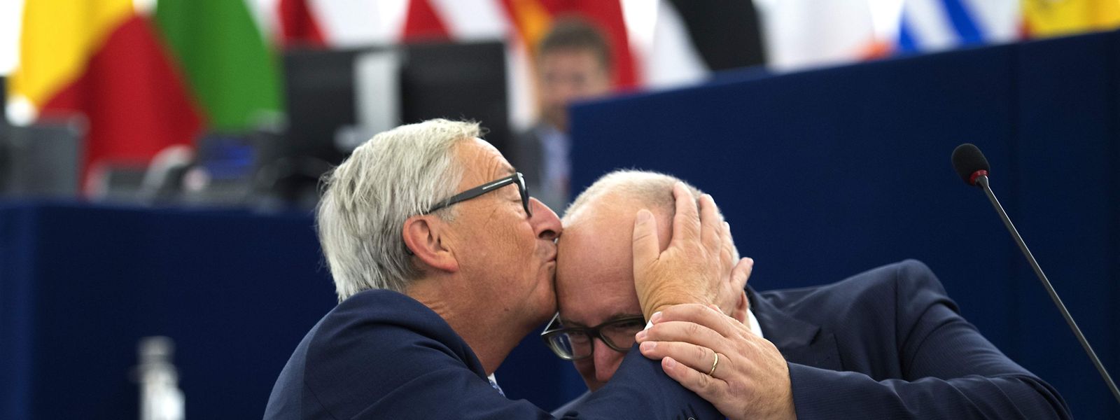 Jean-Claude Juncker, Frans Timmermans.