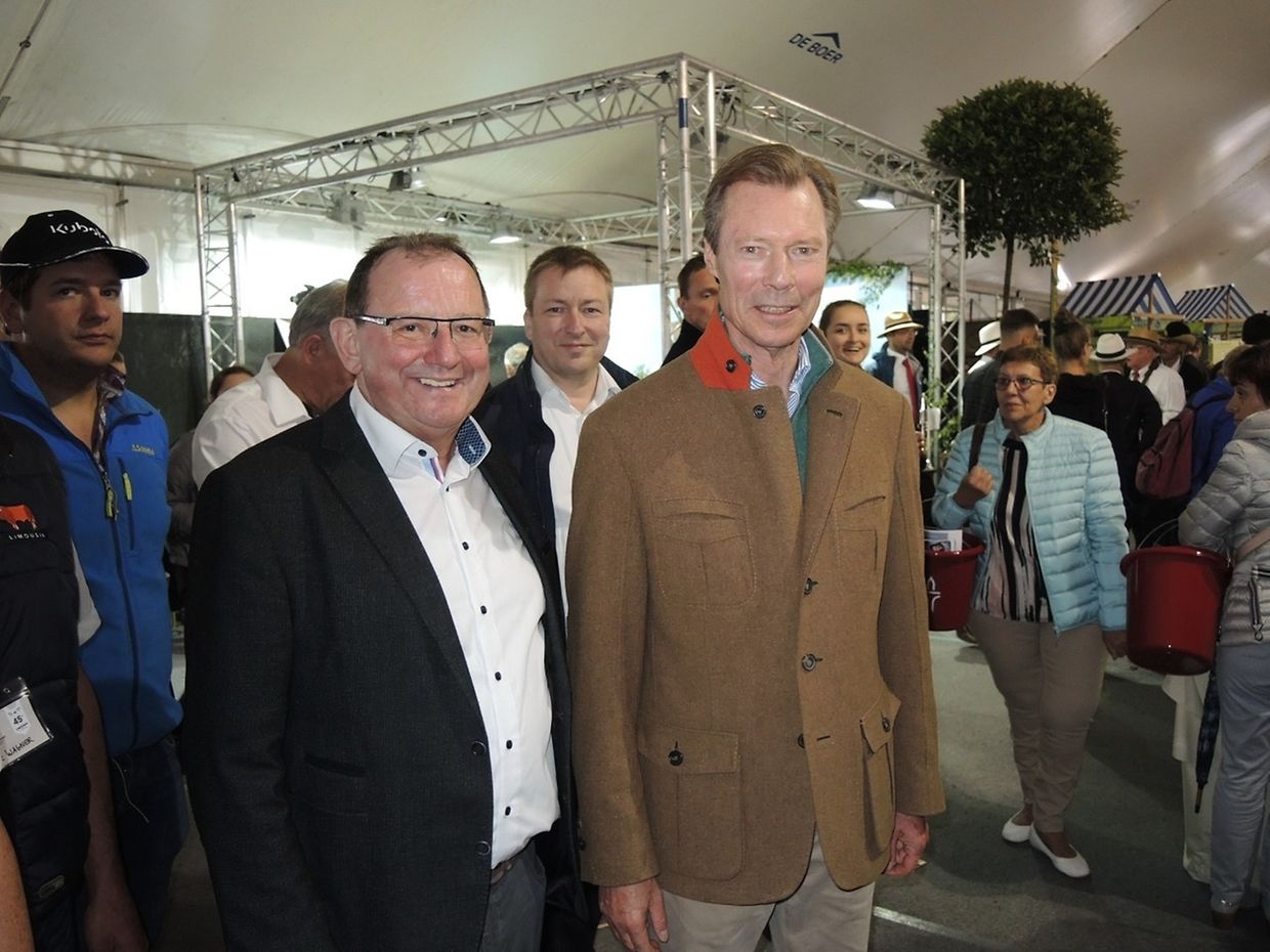 Die "Foire agricole" wusste den Regen am Samstag bereits mit einem abwechslungsreichen Show-Programm zur Nebensache werden zu lassen.