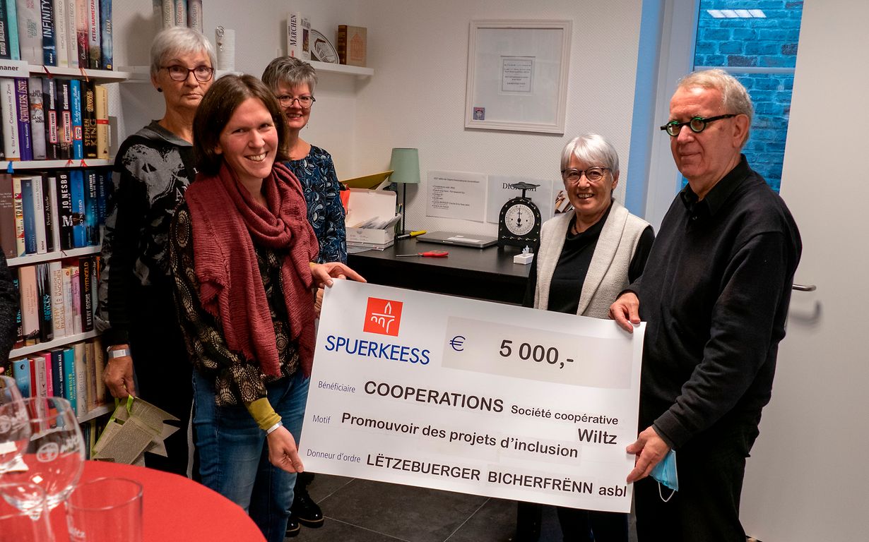 Inauguration Bicherstuff Wooltz Inauguration Bicherstuff Wooltz21.10.2021Wiltz, rue de la GarePhoto: Inez Verharen