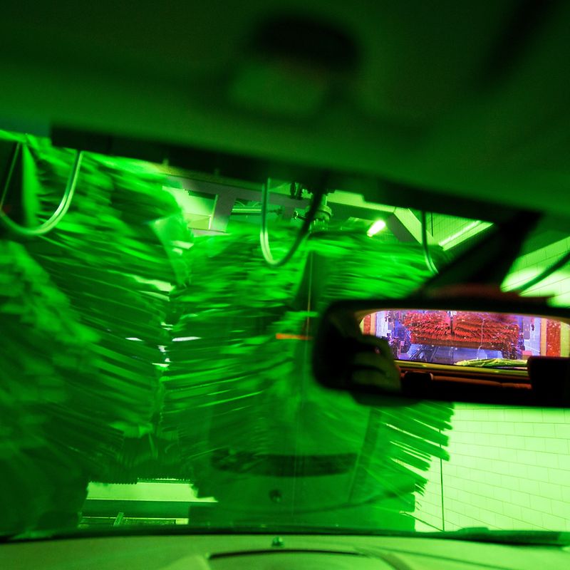 Autowaschen Und Polieren Lasst Es Blitzen