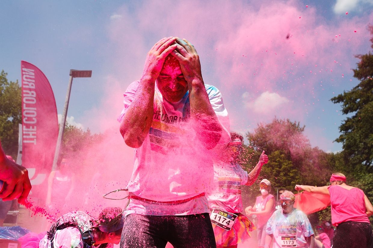 Color Run, the happiest 5k on the planet! Echternach 2018